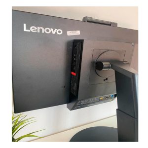 Ordenador combo reacondicionado pc mini lenovo m920q - i5 - 8th - 8gb - 256gb ssd - windows 10 pro + monitor reacondicionado 22 pulgadas - negro - caja original