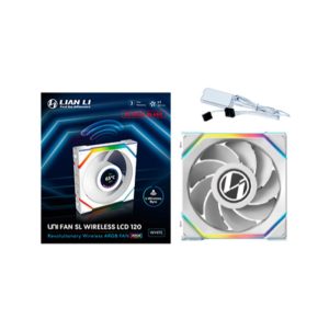 Ventilador cpu lian li unifan sl inalambrico argb 120mm blanco