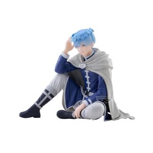 Figura banpresto frieren beyond journey's end espresto himmer con corona de flores 15cm