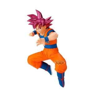 Figura banpresto dragon ball super match makers super saiyan god son goku 12cm
