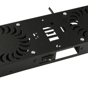 2 FANS, ON/OFF CONTROLLED FAN