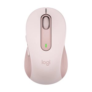 Mouse raton logitech m650 mediano optico wireless inalambrico rosa