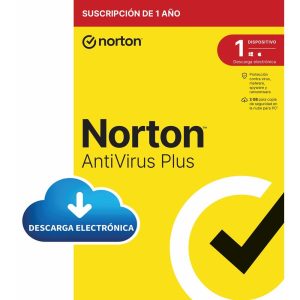 Antivirus norton plus 2gb español 1 usuario 1 dispositivo 1 año esd electronica rsp drmkey gum ftp