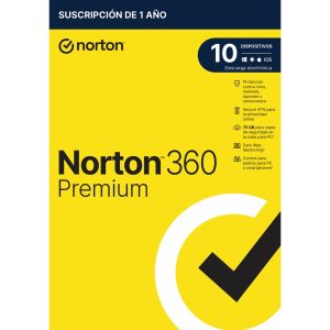 Antivirus norton 360 premium 75gb español 1 usuario 10 dispositivos 1 año caja generic rsp mm gum