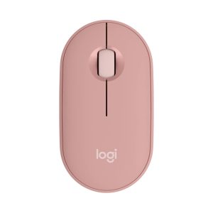 Raton inalambrico pebble mouse 2 m350s rosa