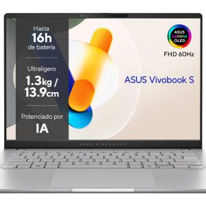 Asus vivobook oled m5406na - qd082w  amd ryzen 5 7535hs 14pulgadas 16gb ssd512gb w11