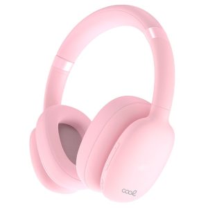 COOL AURICULARES STEREO BLUETOOTH CASCOS ROLLER ROSA
