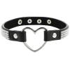 COQUETTE CHIC DESIRE™ - GARGANTILHA DE COURO VEGANO COM CORAÇÃO - Image 2