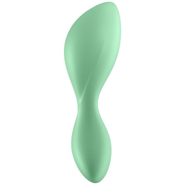 SATISFYER TRENDSETTER VIBRATING PLUG APP - GREEN - Image 3