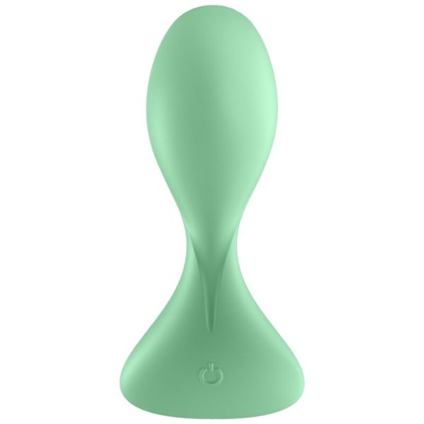 SATISFYER TRENDSETTER VIBRATING PLUG APP - GREEN - Image 2