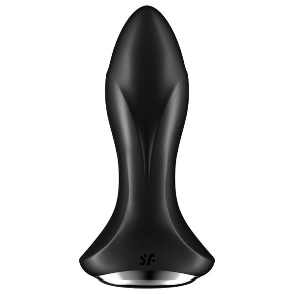 SATISFYER ROTATOR PLUG 1+ VIBRATING PLUG APP - BLACK - Image 3