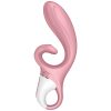 SATISFYER HUG ME RABBIT VIBRATOR APP - PINK - Image 2