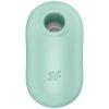 SATISFYER PRO TO GO 2 ESTIMULADOR DE PULSO DE AR DUPLO E VIBRADOR - BEGE - Image 2