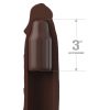 PIPEDREAMS SLEEVE 22,86 CM + 7,62 CM PLUG BROWN - Image 2