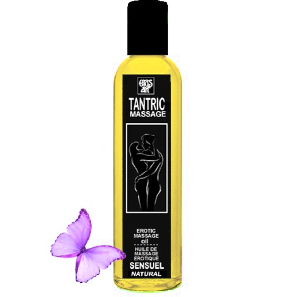 EROS-ART ACEITE MASAJE TANTRICO NATURAL Y AFRODISÍACO NEUTRAL 100ML