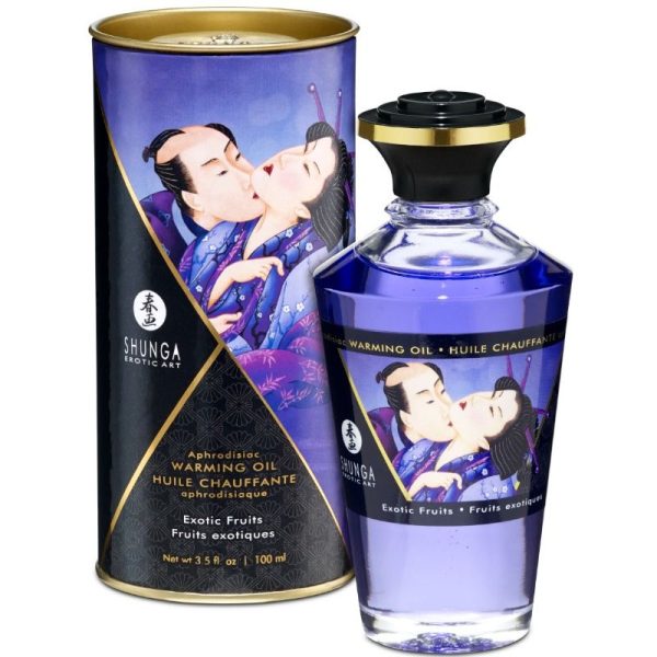 SHUNGA AFRODISÍACO ÓLEO AQUECENTE FRUTAS EXÓTICAS 100 ML