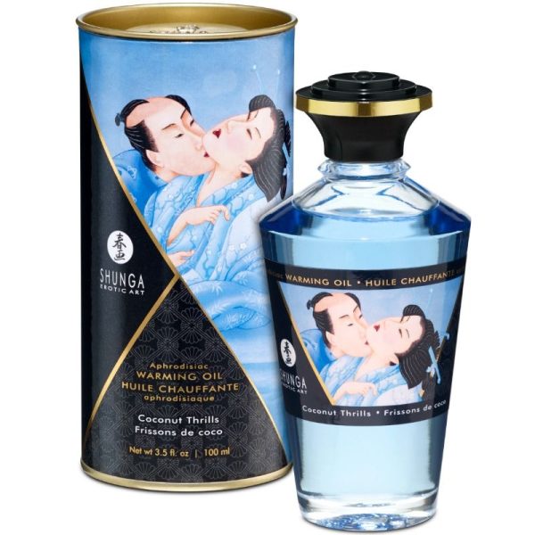 SHUNGA AFRODISÍACO ÓLEO AQUECENTE DE COCO 100 ML