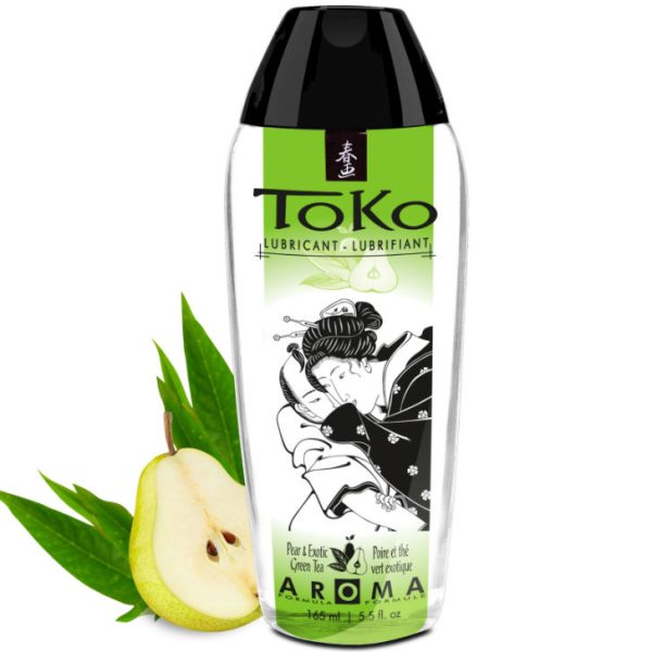 SHUNGA TOKO LUBRIFICANTE AROMA PERA E CHÁ VERDE EXÓTICO