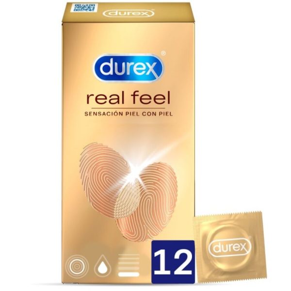 DUREX - SENSAÇÃO REAL 12 UNIDADES