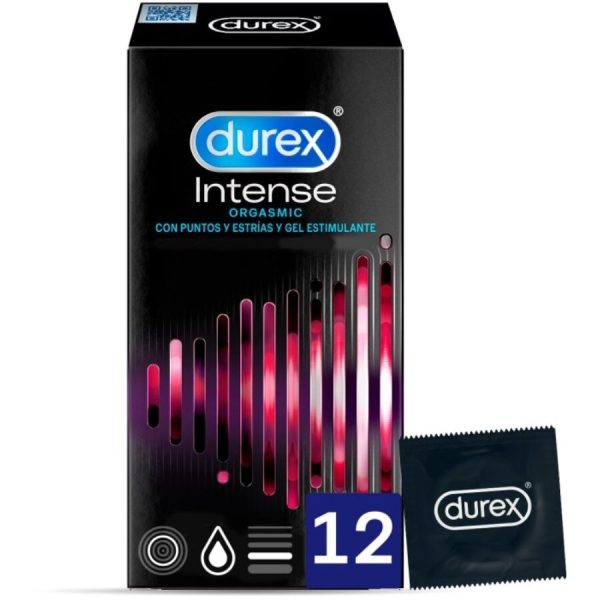 DUREX - ORGÁSMICO INTENSO 12 UNIDADES