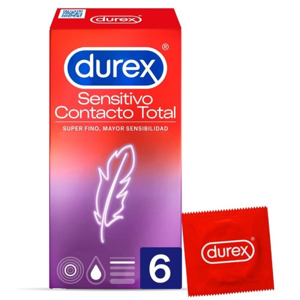 CONTATO SENSÍVEL DUREX TOTAL DE 6 UNIDADES