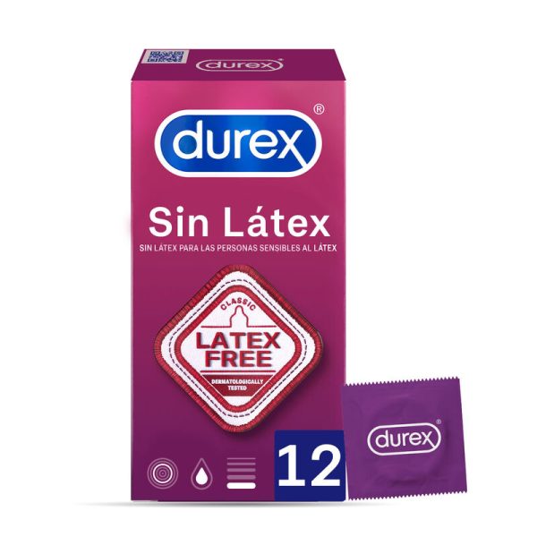 DUREX - PRESERVATIVOS SEM LÁTEX 12 UNIDADES