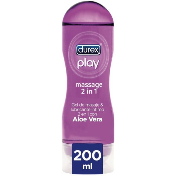 DUREX - PLAY 2-1 LUBRIFICANTE ÍNTIMO E MASSAGEM ALOE VERA