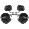 FETISH SUBMISSIVE SET ESPOSAS MANOS Y TOBILLOS CON FORRO DE NOPRENO