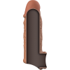 VIRILXL EXTENSION DE PENE LIQUID SILICONE V7 MARRON - Image 2