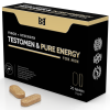 BLACKBULL BY SPARTAN - TESTOMEN  PURE ENERGY ENHANCER PARA HOMENS 20 C PSULAS