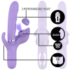 INTENSO - BILLIE MULTIFUNÇÃO VIBRADOR RECARREGÁVEL SUCÇÃO E PULSAÇÃO ROXO - Image 2
