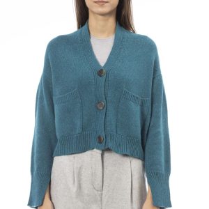 Alpha Studio Sweater AD8631EE_9008TURCHESE