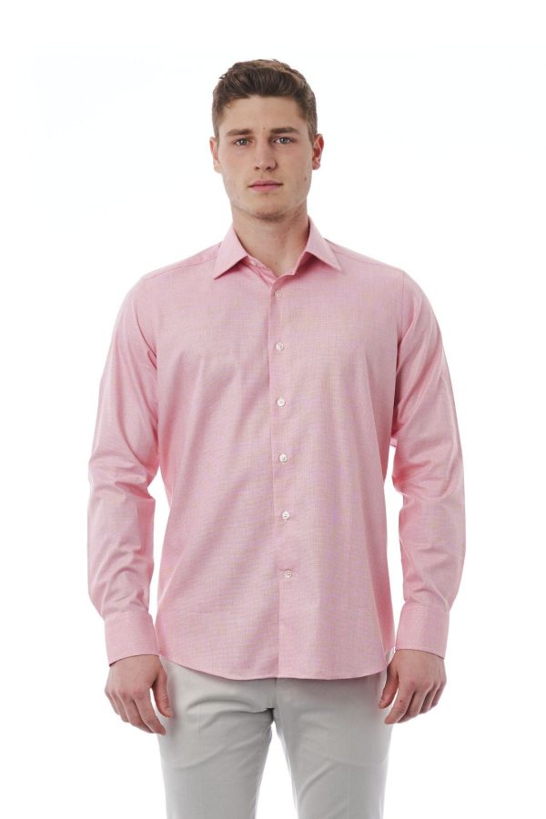 Bagutta Camisas 050_AL55978_037BiancoRosa