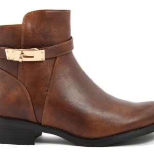 Fashion Attitude Botas de cano baixo FAG_AX8508_17_CAMEL
