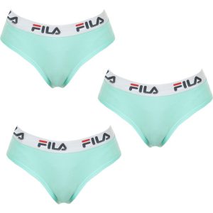 PACK 3 SLIPS DEPORTIVOS FILA TURQUESA - TALLA S
