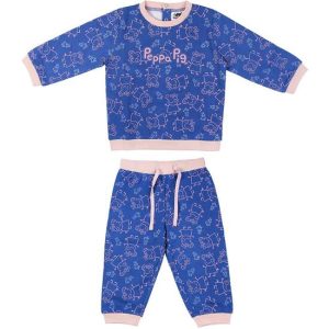 CHANDAL COTTON BRUSHED PEPPA PIG BLUE