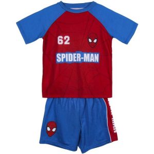 CONJUNTO 2 PIEZAS INTERLOCK 2 PIEZAS SPIDERMAN RED