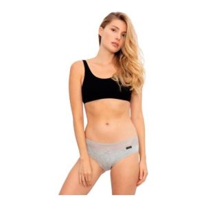 PACK 12 BRAGAS CINTURA ENCAJE SURTIDO NEGRO / VERDE / MARINO / BLANCO / GRANATE / GRIS