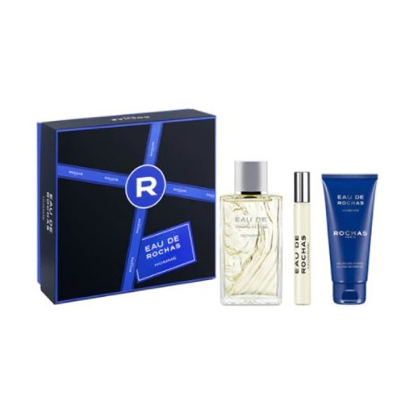 Rochas Homme Eau de Toilette Spray 100ml Set 3 Piezas