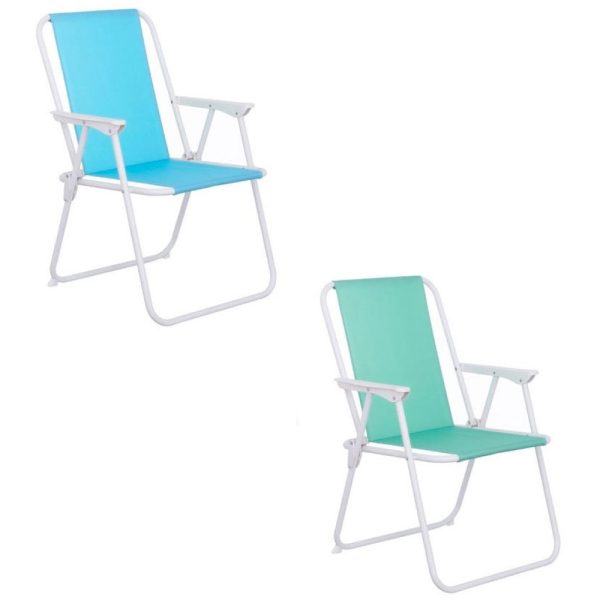 Silla plegable Lona 3 colores 75x53x46 - Imagen 2