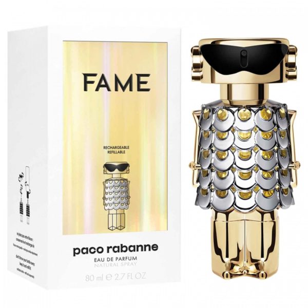 PACO RABANNE FAME EAU DE PARFUM RECARGABLE 80ML VAPORIZADOR