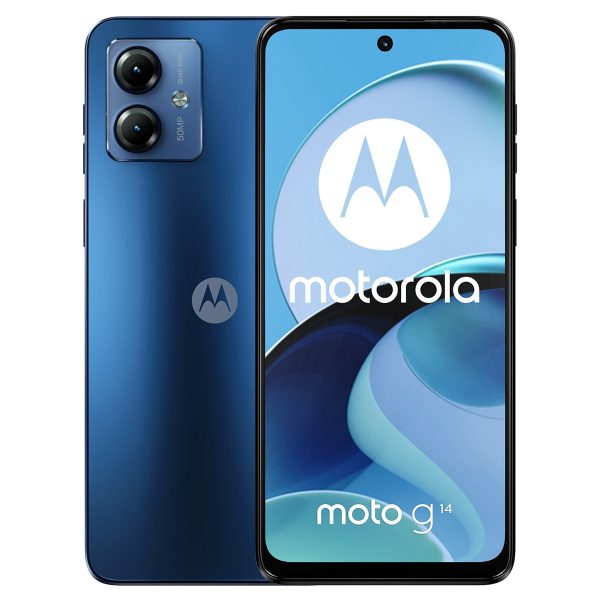 Movil motorola moto g14 6.5pulgadas 4gb 128gb sky blue