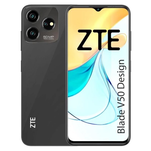 Movil zte blade v50 design 6.6pulgadas 4gb - 256gb negro