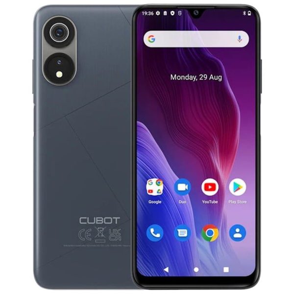 Telefono movil smartphone cubot p60 negro 6.52pulgadas -  128gb rom -  6gb ram -  20mpx -  8mpx -  octa core -  5000mah -  dual sim