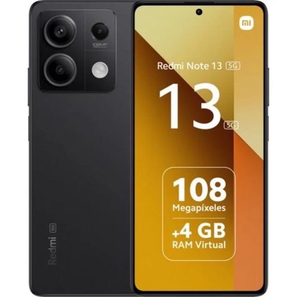 Movil xiaomi redmi note 13 5g - 8gb - 256gb - 6.67pulgadas - negro