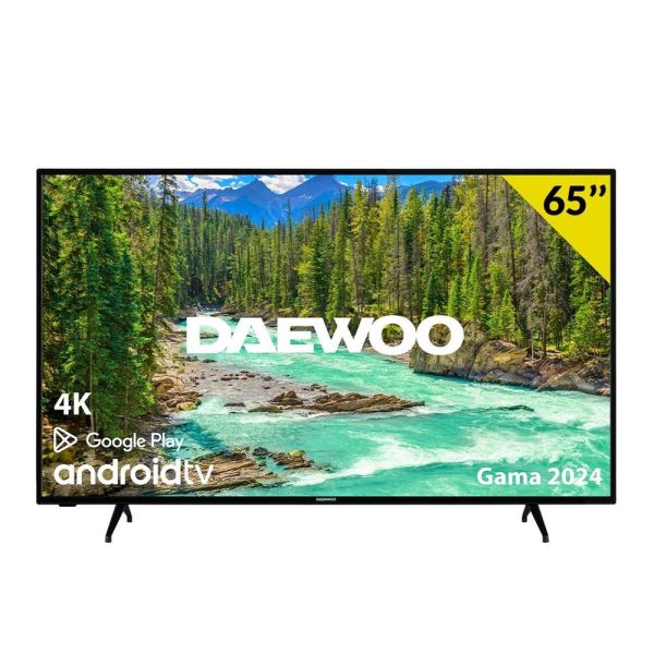 Tv daewoo 65pulgadas led 4k uhd - d65dm54uams -  android smart tv