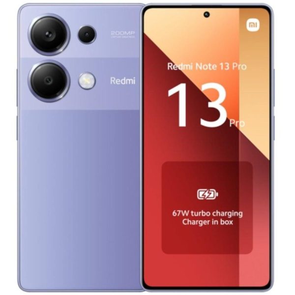 Movil xiaomi redmi note 13 pro - 8gb - 256gb - 6.67pulgadas - purpura