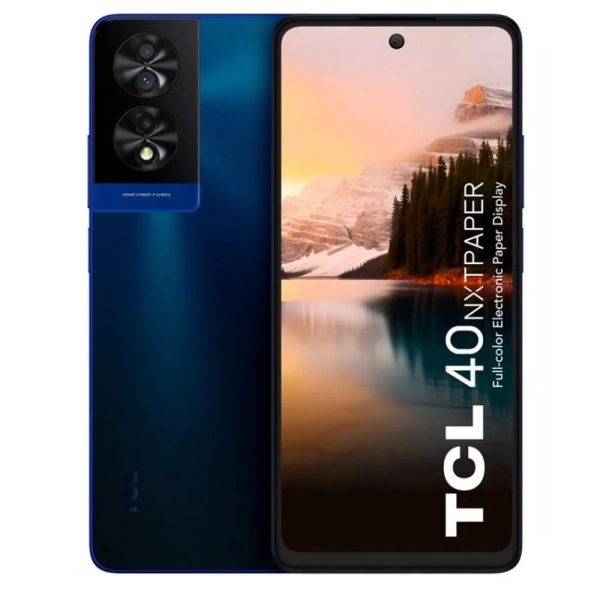 Movil tcl nxtpaper 6.78pulgadas 8 - 256gb midnight blue