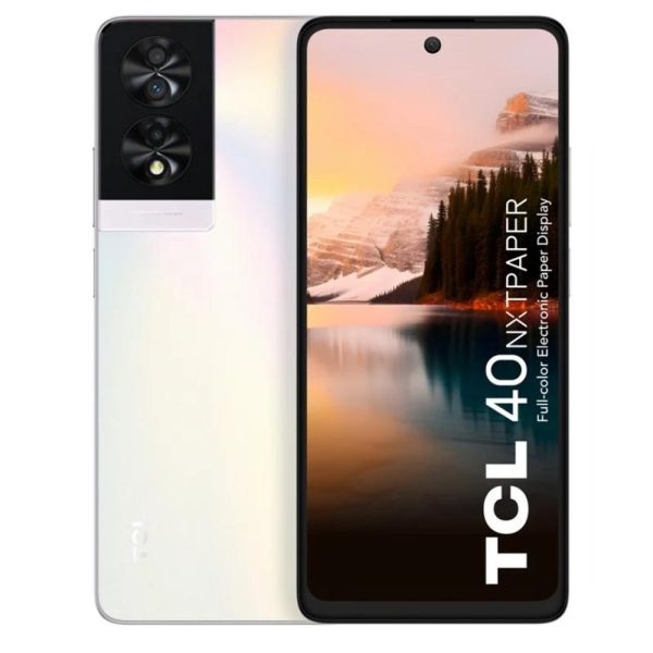 Movil tcl nxtpaper 6.78pulgadas 8 - 256gb opalescent