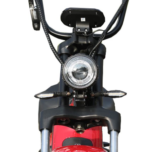 Scooter Eléctrica E-Custom 49e 2000W/30AH Rojo - 18433 - Imagen 2